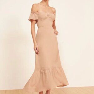 Reformation Butterfly Dress in Blush